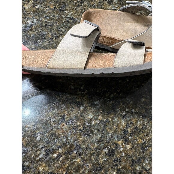 Birkenstock Mayari Women's Strappy Toe Loop Sandals Beige Size 10-11 EU - Picture 9 of 16